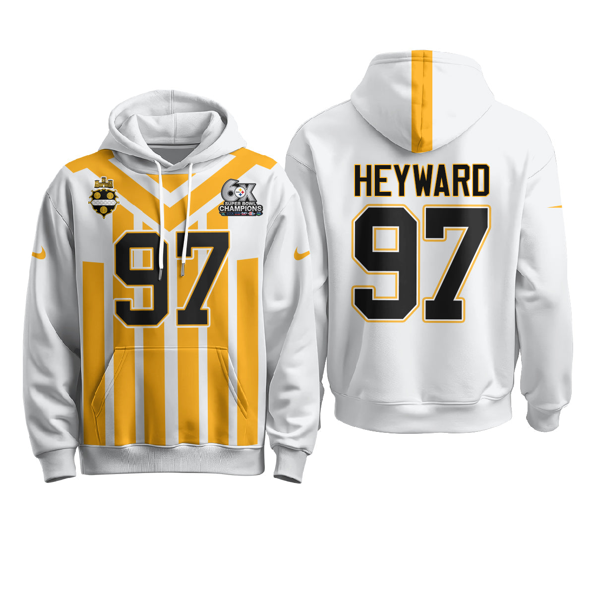 PIT 6X Champs Rivalries Fleece Hoodie - Printed