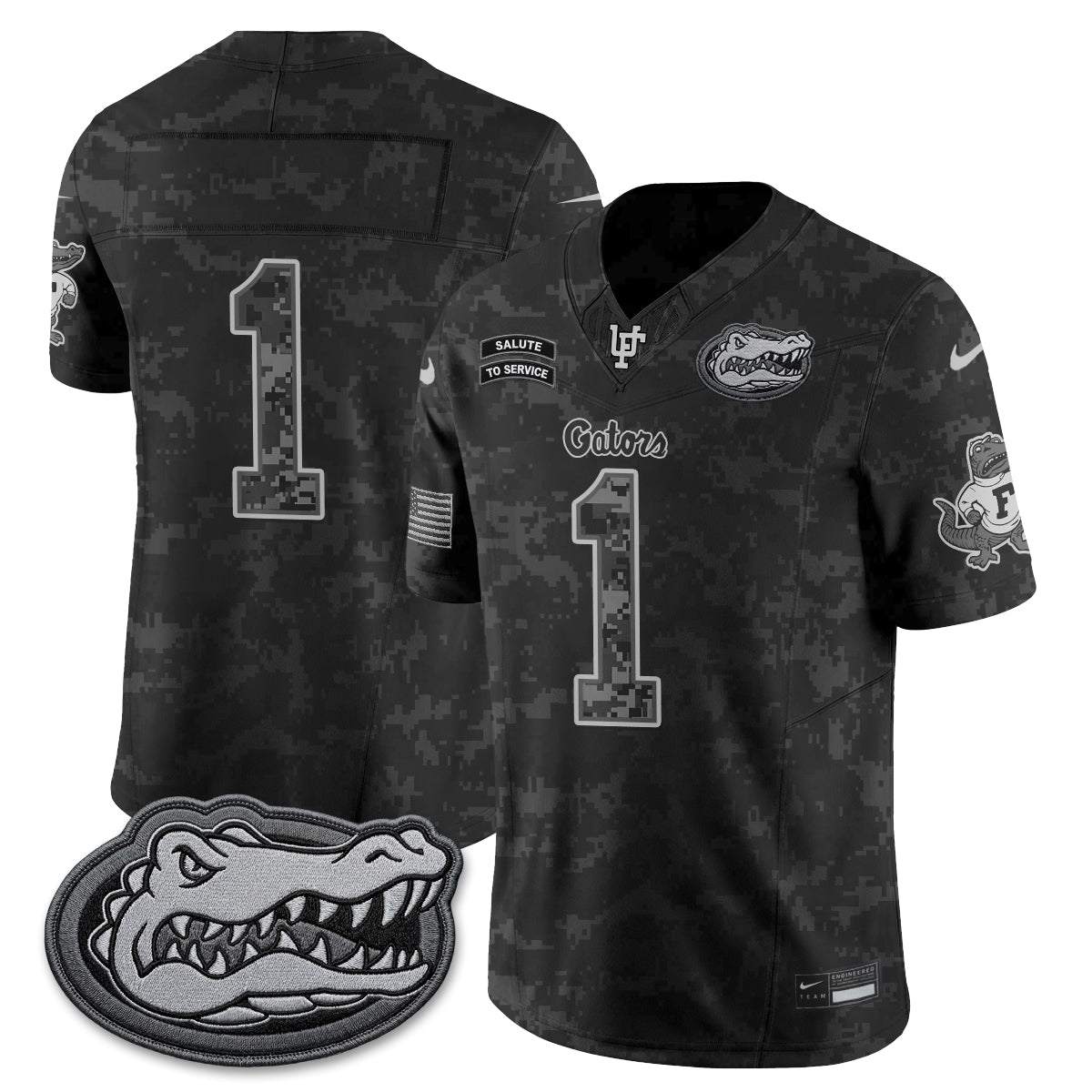UF 2026 Salute to Service Vapor Jersey - Stitched