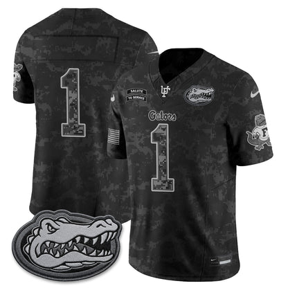 UF 2026 Salute to Service Vapor Jersey - Stitched