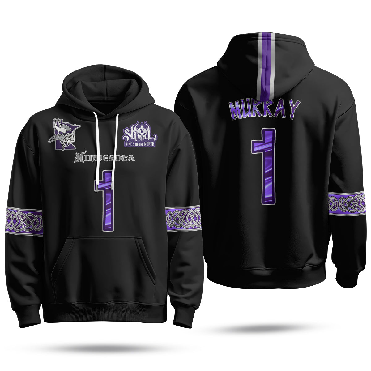 MIN 2026 Warrior Fleece Hoodie - Printed