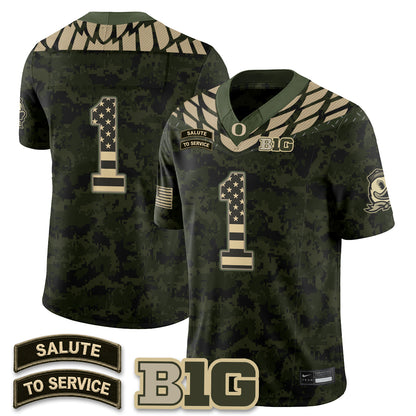 ORE 2026 Salute to Service Vapor Jersey - Stitched