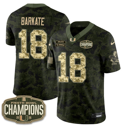 MIA 2026 Salute to Service Vapor Jersey - Stitched