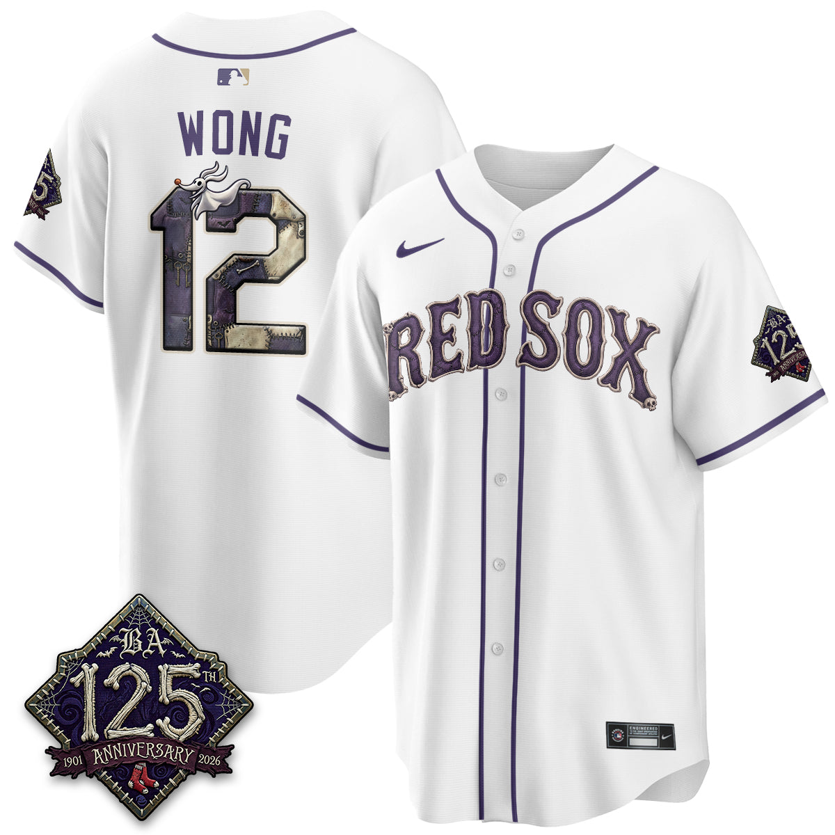Boston Red Sox Nightmare Vapor Limited Jersey - Stitched