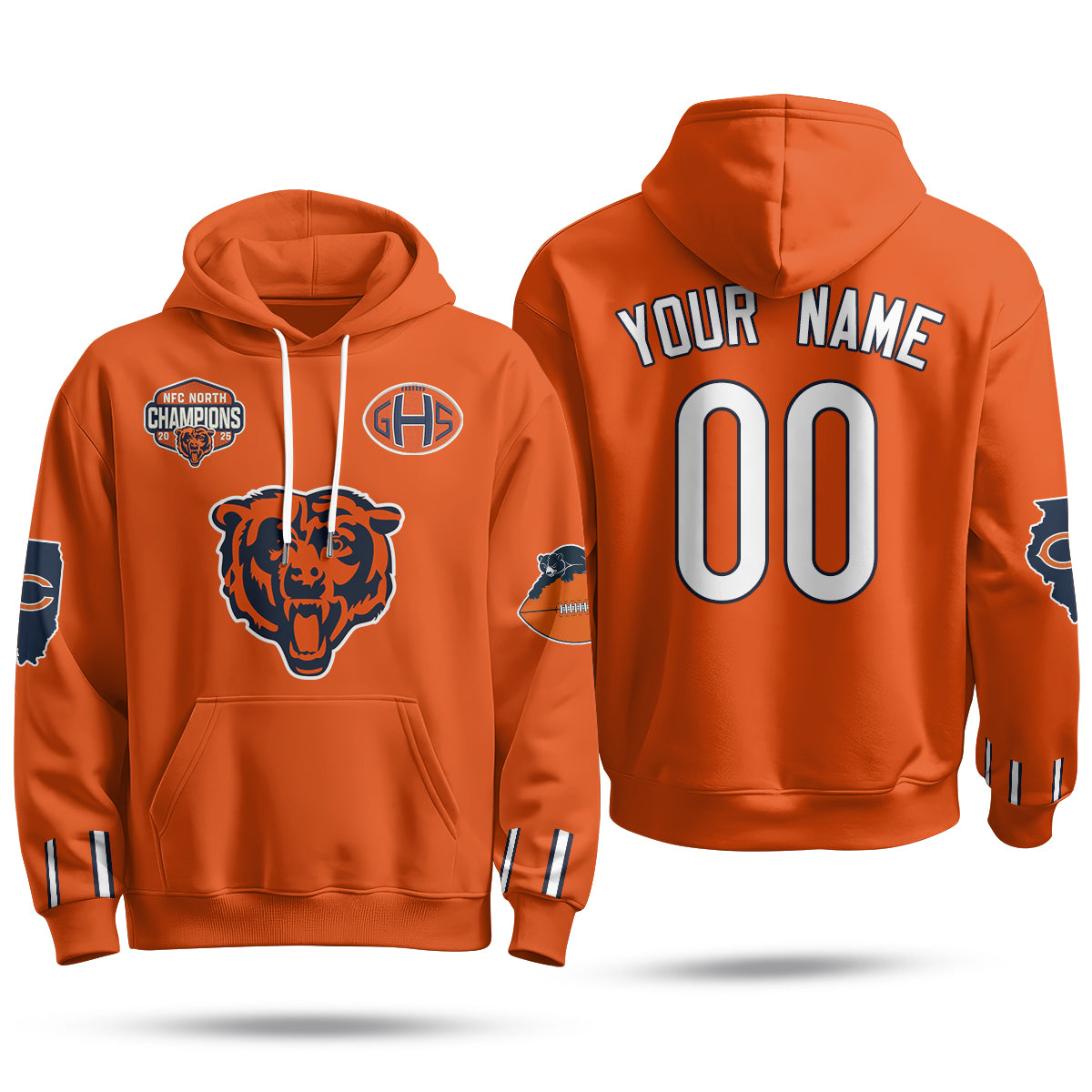 CHI 2026 Rivalries Custom Hoodie - Stitched