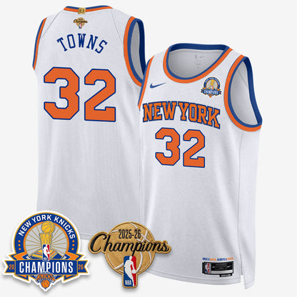 NYK 2026 Basketball Champions Special Edition Vapor Jersey V2- Stitched