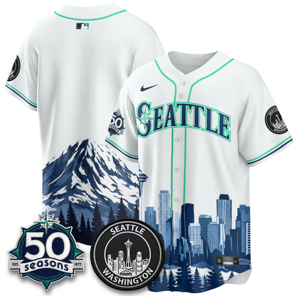 Seattle Mariners City Edition Vapor Jersey - Printed