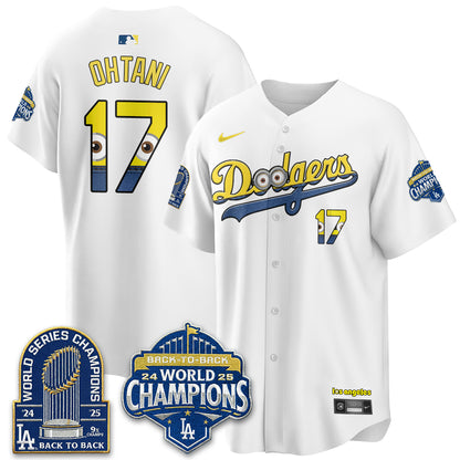 Los Angeles Dodgers x Yellow Capsules Vapor Jersey - Stitched
