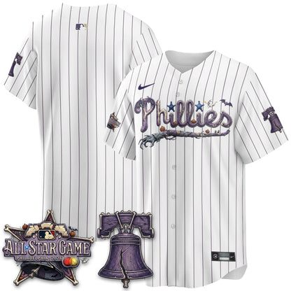 Philadelphia Phillies Nightmare Edition Vapor Jersey - Printed