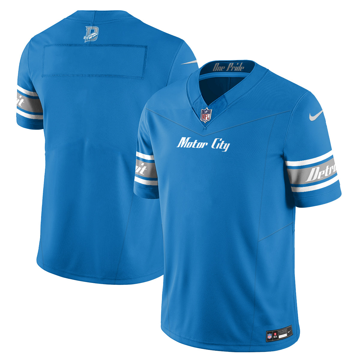 Detroit Lions Fangear Edition Vapor Jersey - Stitched