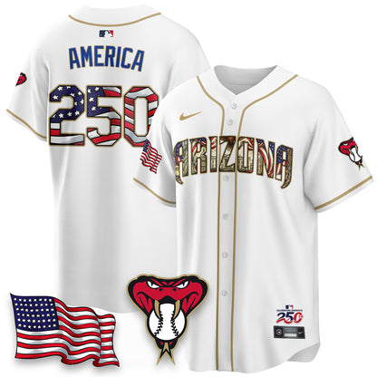 ARI 2026 Independence Day USA Vapor Limited Jersey - Stitched
