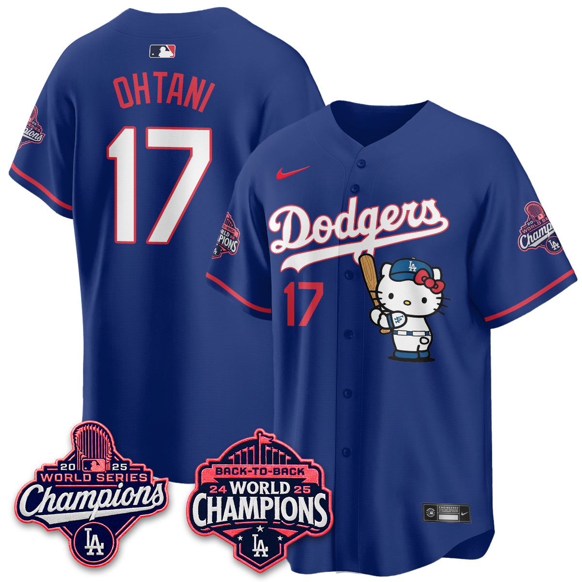 LAD x Hello Kitty Night 2026 Vapor White Jersey - All Stitched