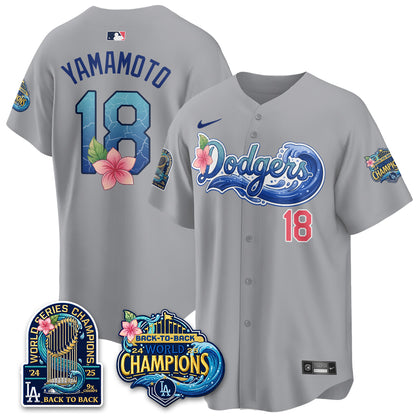 LAD "Aloha Spirit" Vapor Limited Jersey - All Stitched