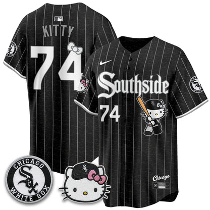 Chicago White Sox x Meow KT Vapor Jersey - Stitched