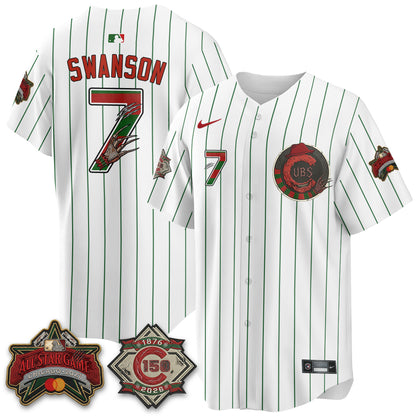 CHC A Nightmare on Wrigley Field Edition Vapor Jersey - Stitched