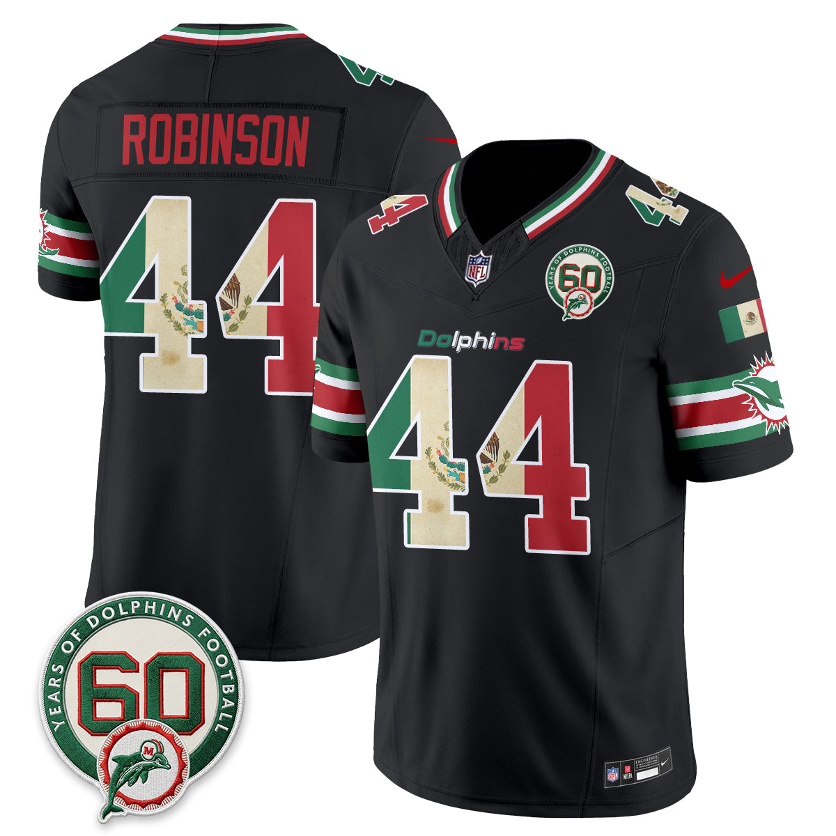 MIA Mexico Edition Vapor Jersey - Stitched