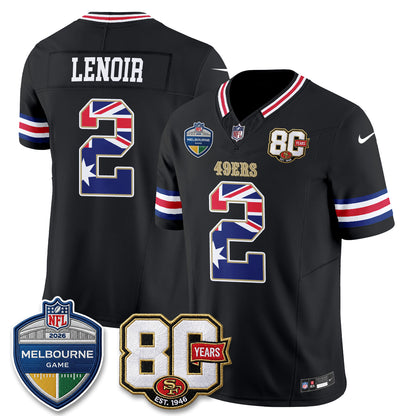 SF Melbourne Game 2026 Vapor Jersey - Stitched