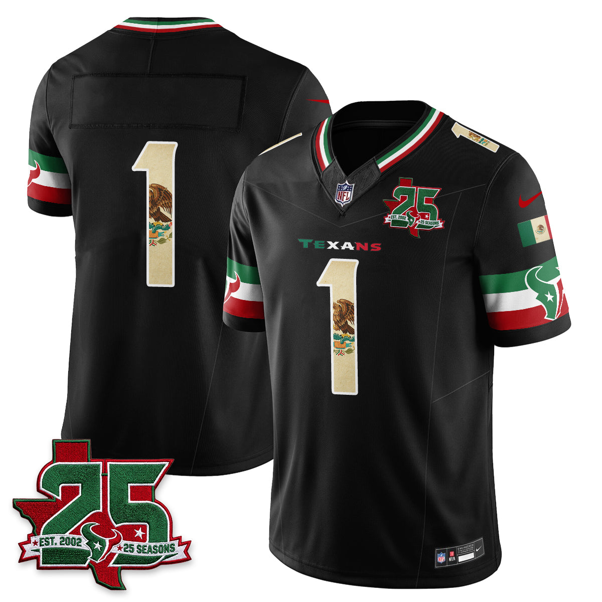HOU 25 Seasons Mexico Style Edition - Stitched (2)