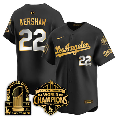 LAD Gold Collection Vapor Limited Jersey - 9x & B2B Champs - All Stitched