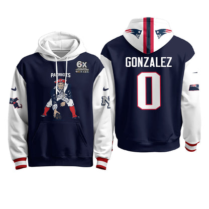 NE Minuteman Edition Fleece Hoodie - Printed
