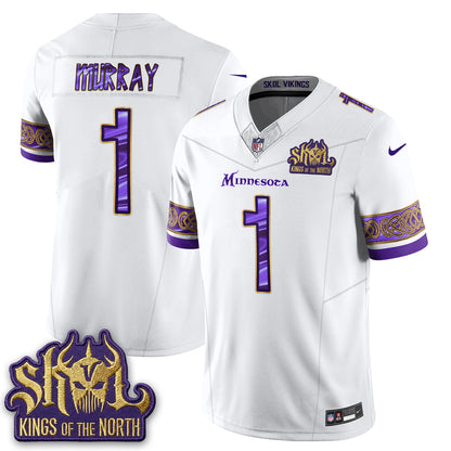 MIN  Warrior Skol Patch Vikings Font Edition  - Stitched (2)