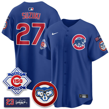 CHC 150th Anniversary Holy Cow Vapor Premier Royal Limited Jersey - All Stitched