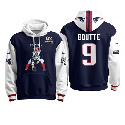 NE Minuteman Edition Fleece Hoodie - Printed