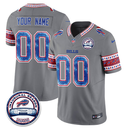 BUF Xmas Edition Vapor Custom Jersey - Stitched