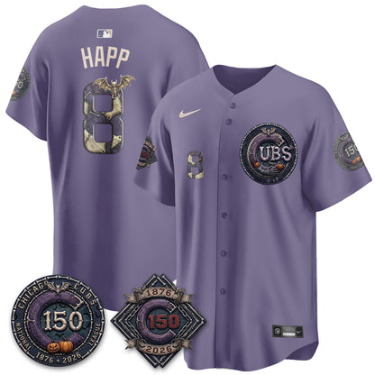 Chicago Cubs Nightmare Edition Vapor Limited Jersey - Printed
