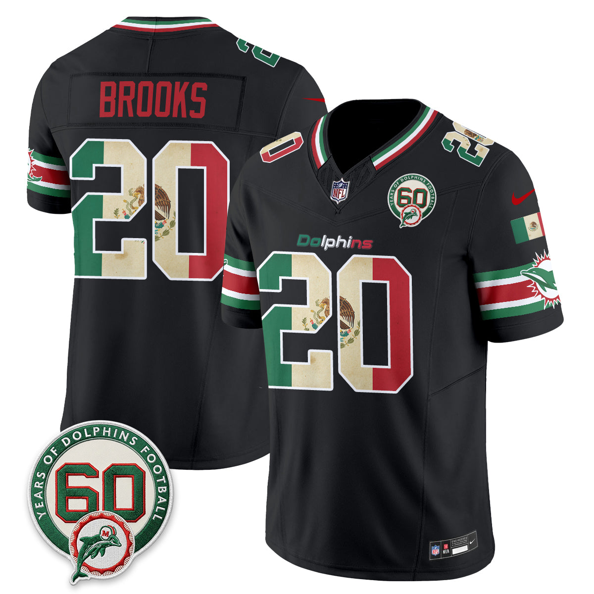 MIA Mexico Edition Vapor Jersey - Stitched