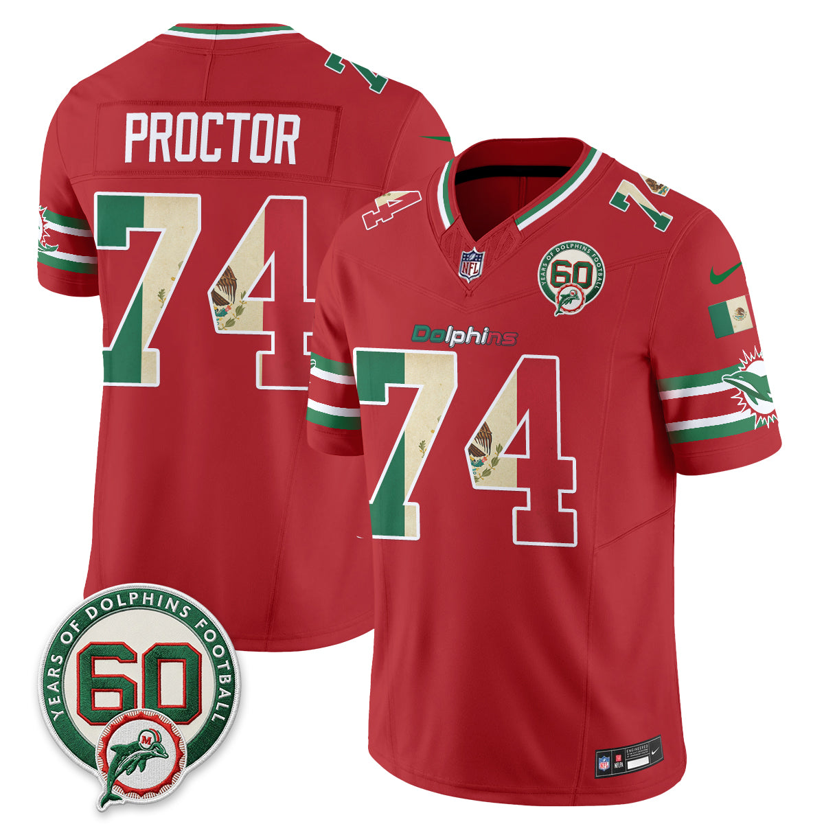 MIA Mexico Edition Vapor Jersey - Stitched