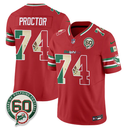 MIA Mexico Edition Vapor Jersey - Stitched