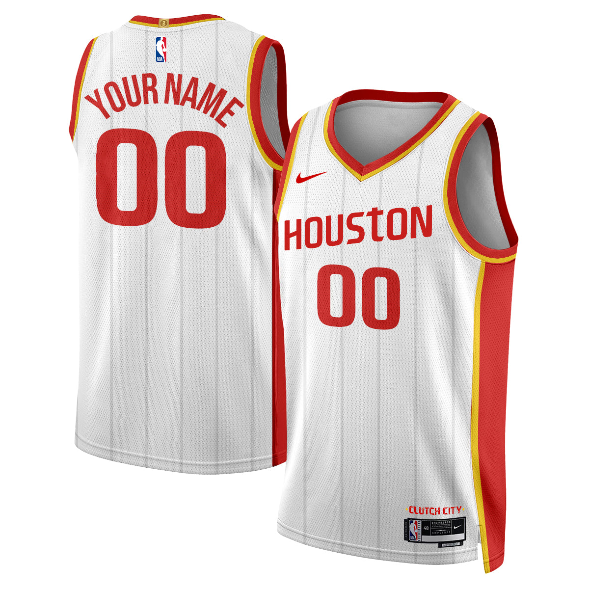 HOU 2026 “Icon Edition” Vapor Custom Jersey -Stitched