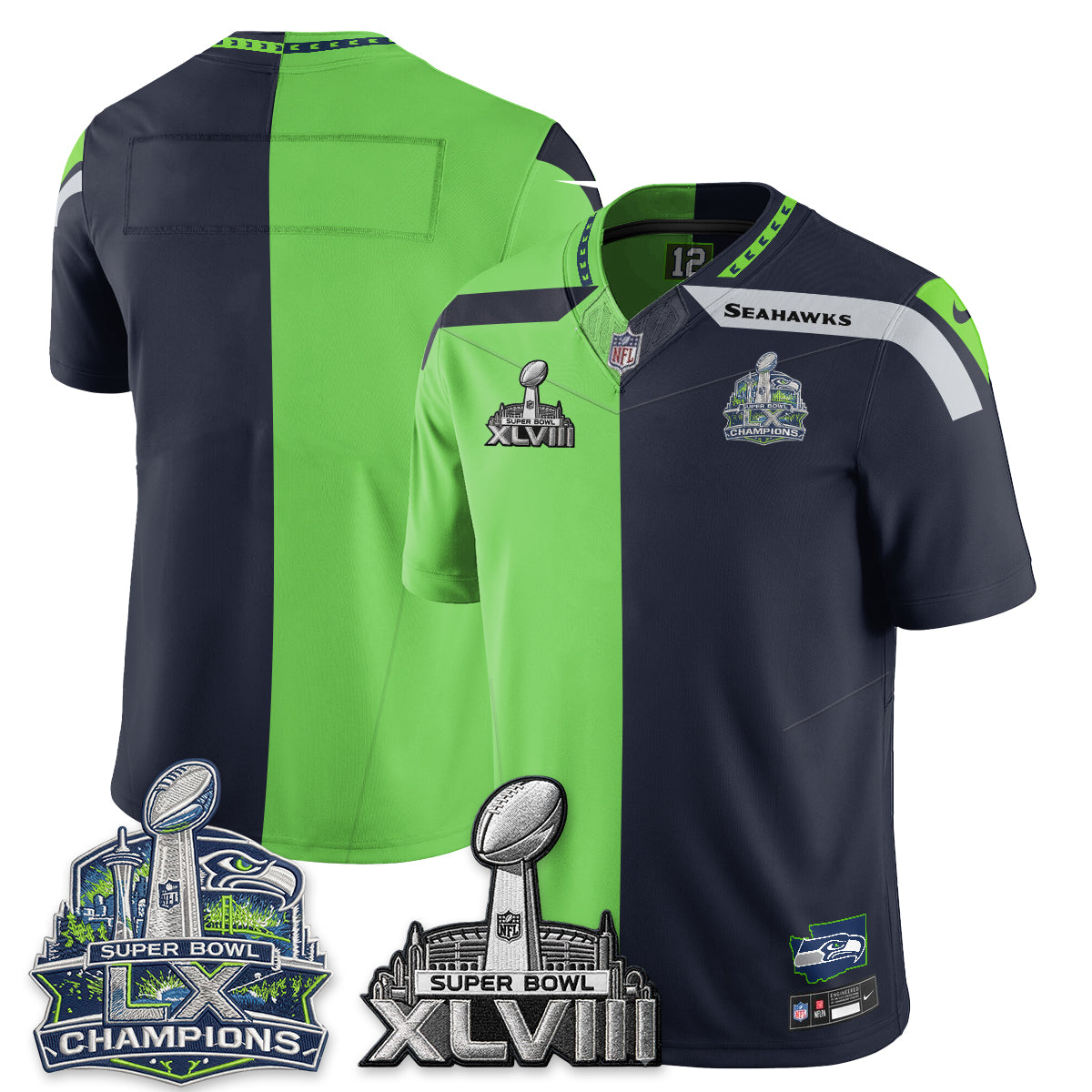 SEA S.Bowl Champs Split Edition - Stitched (2)