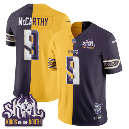 MIN 2026 Rivalries Split V2 Vapor Jersey - Stitched