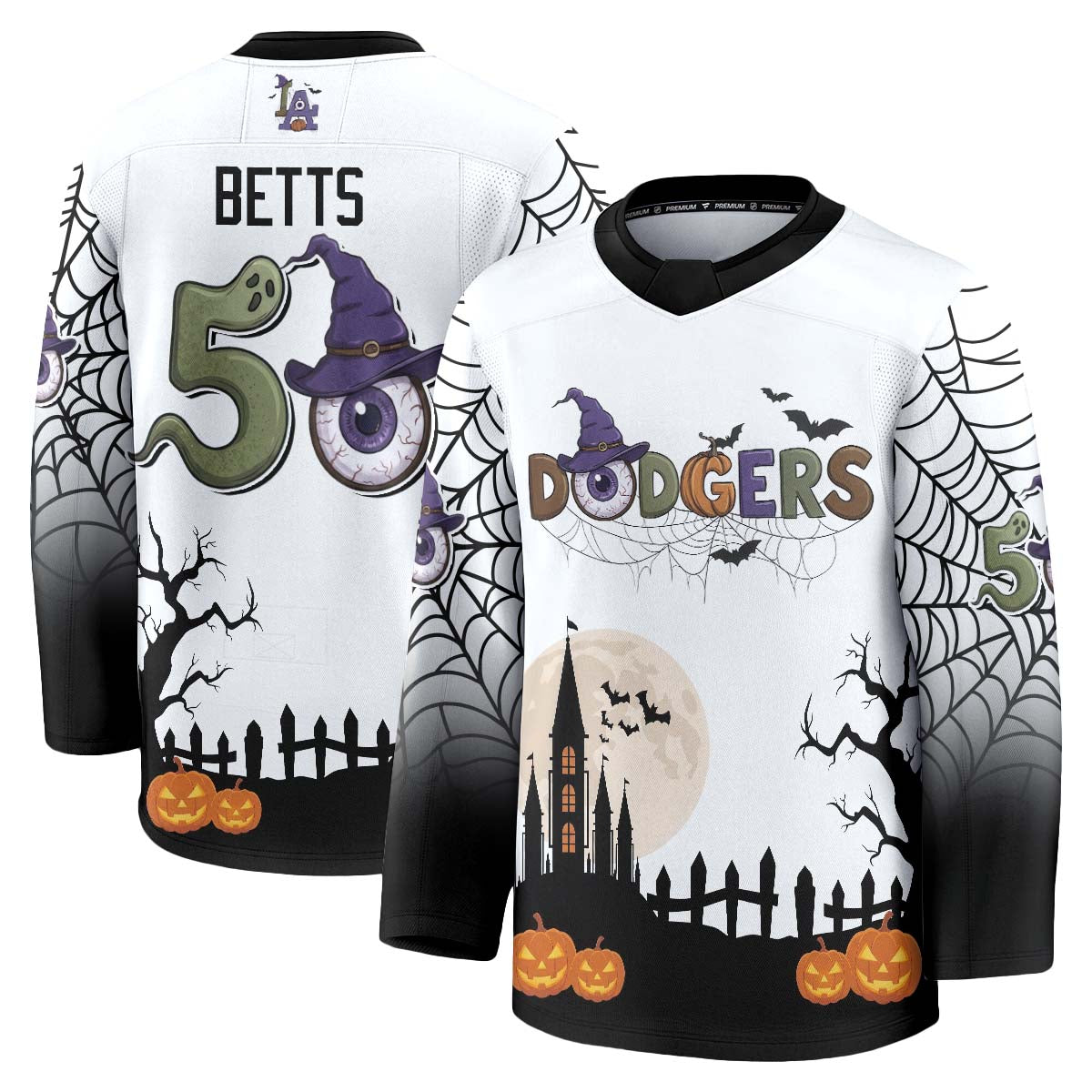 LAD Halloween Edition Hockey Jersey - Printed