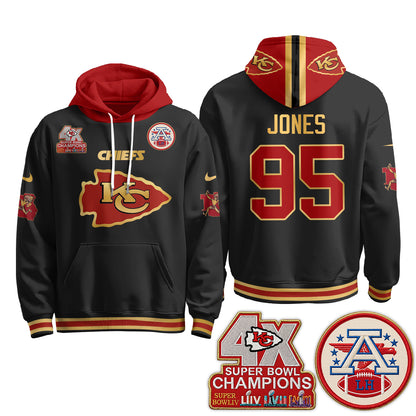 KC 4X Champs Gold Edition Hoodie - Stitched