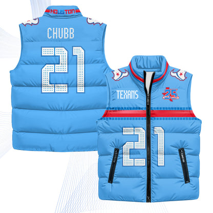 HOU 2026 Rivalries Puffer Vest - Printed