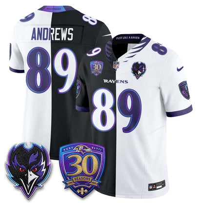 Baltimore Ravens The Next Flight Split Vapor Jersey - Stitched