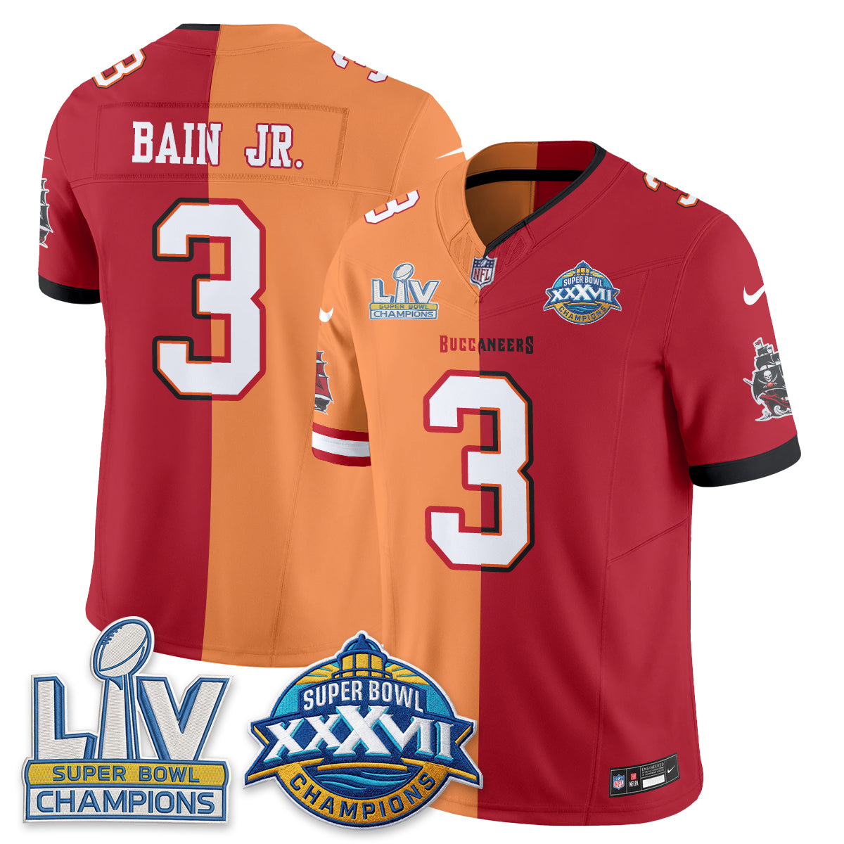 TB S.Bowl Split Edition Vapor Jersey - Stitched