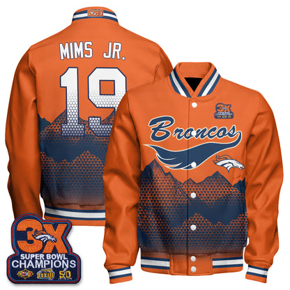 DEN Fangear Edition Baseball Jacket - Printed