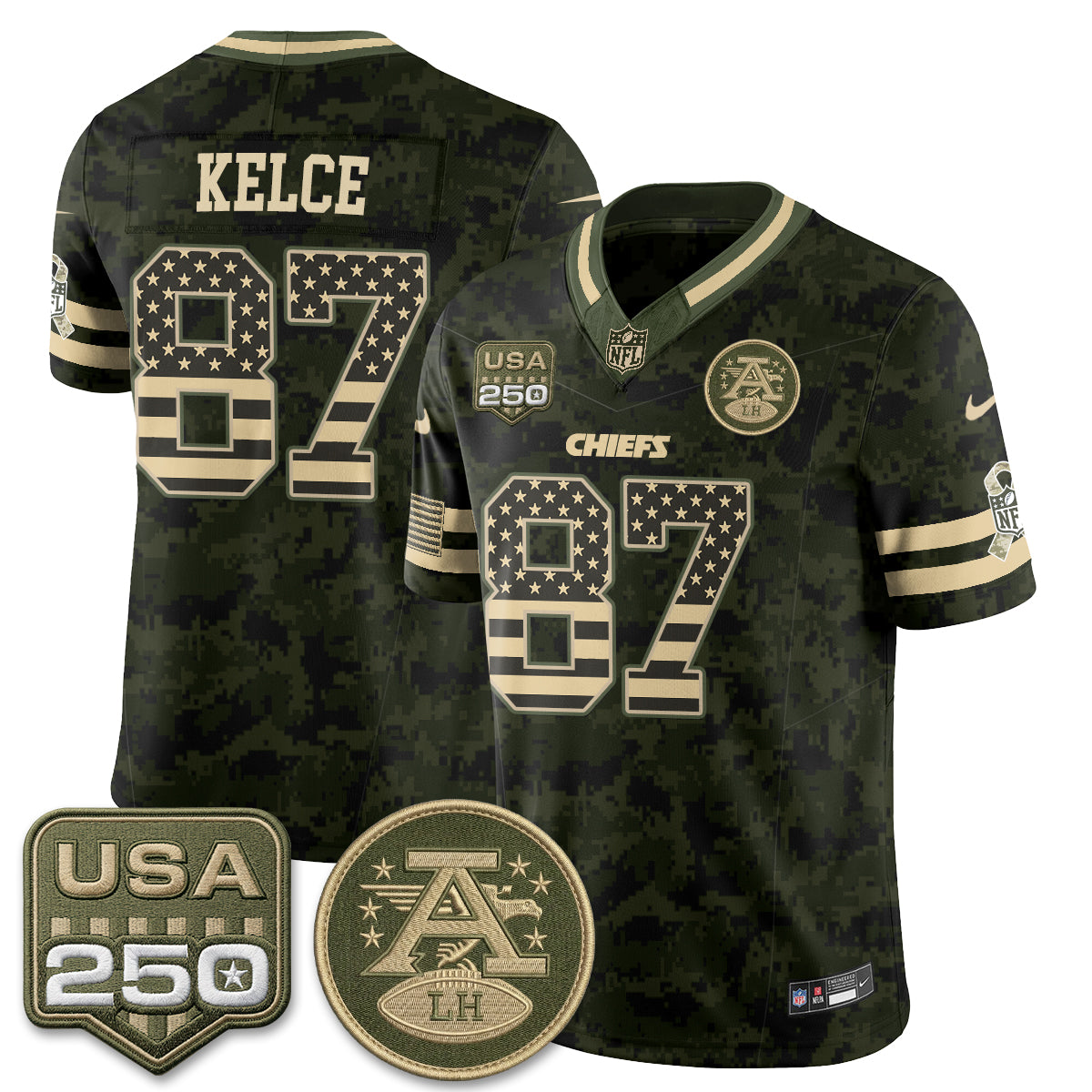 KC 2026 Salute to Service Camo Edition V2 - Stitched
