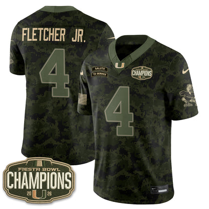 MIA 2026 Salute to Service Vapor Jersey - Stitched