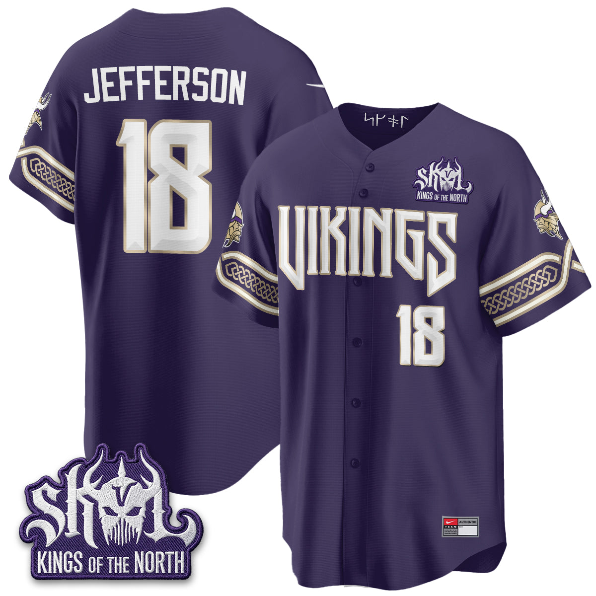 MIN 2026 Rivalries Edition Baseball Vapor Jersey - Stitched