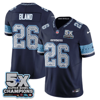 Dallas Cowboys 2026 Hispanic Month Edition Vapor Jersey - Stitched