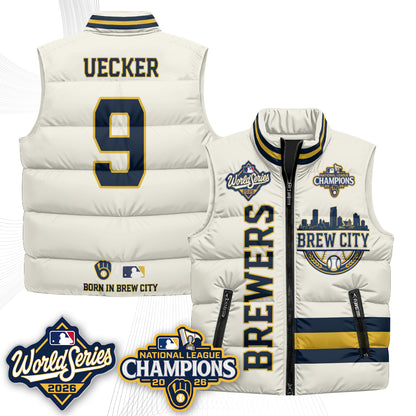 MIL 2026 NL Champions Puffer Vest - Printed