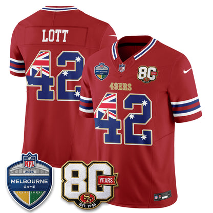 SF Melbourne Game 2026 Vapor Jersey - Stitched
