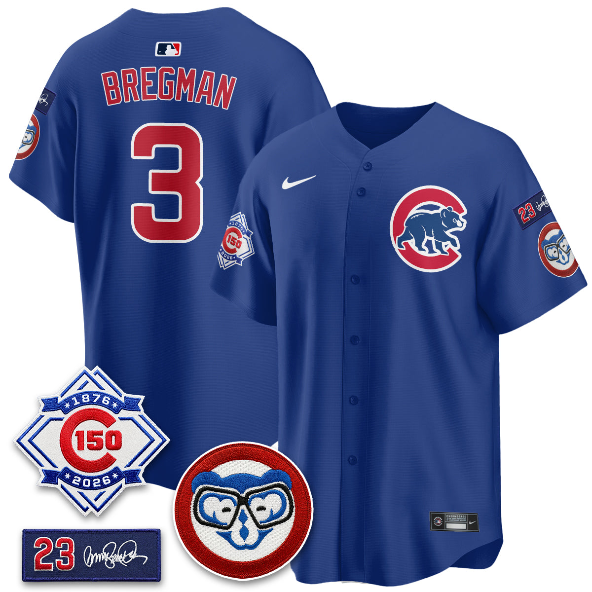 CHC 150th Anniversary Holy Cow Vapor Premier Royal Limited Jersey - All Stitched