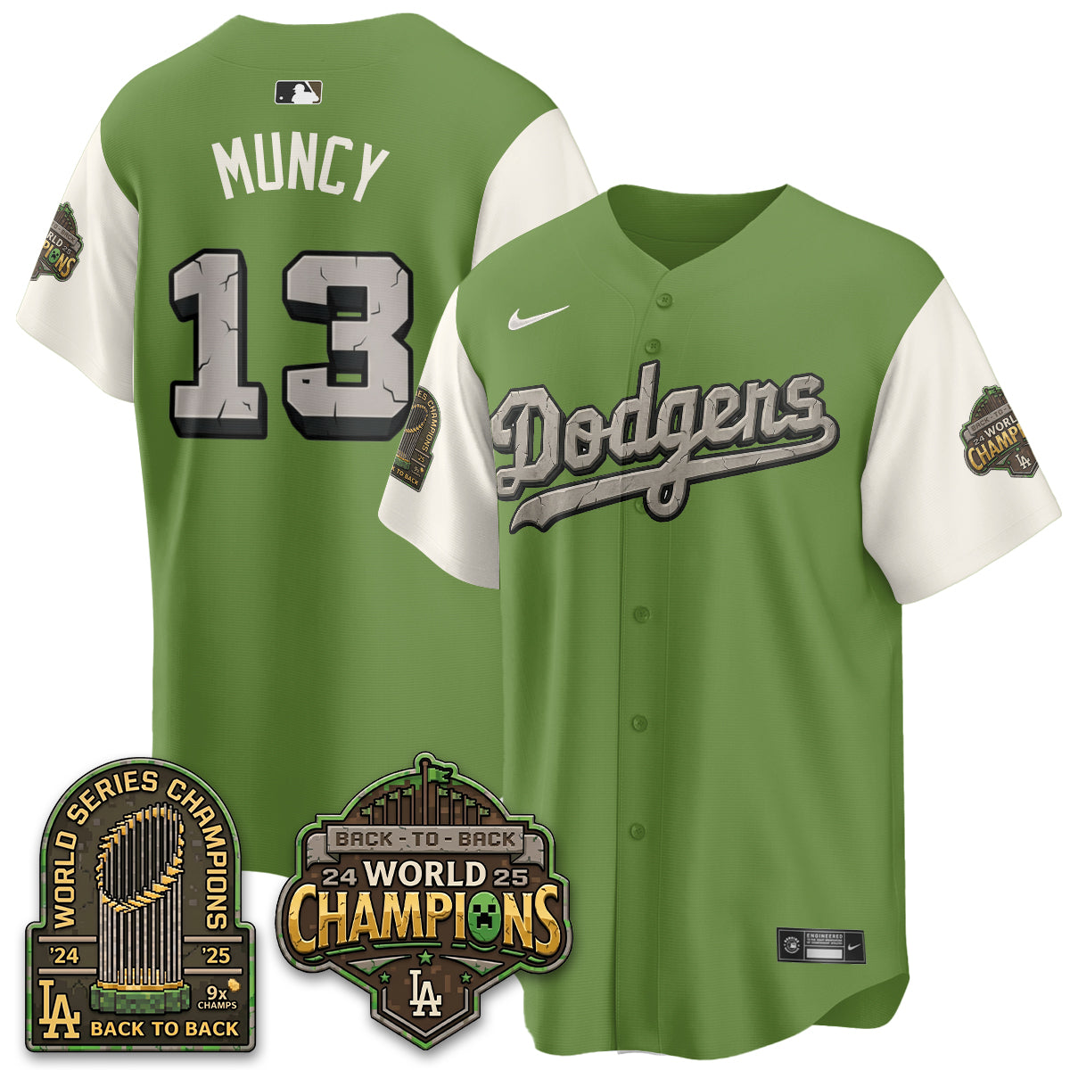 Los Angeles Dodgers x Voxel Game Vapor Jersey - Printed