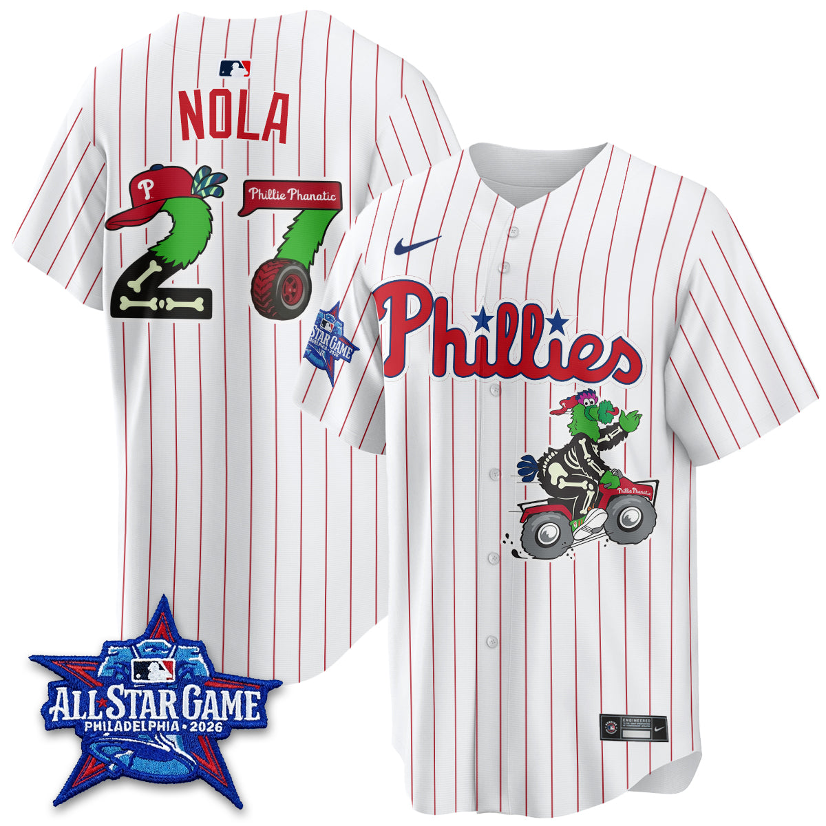 PHI Skeleton Edition Vapor Jersey - Stitched