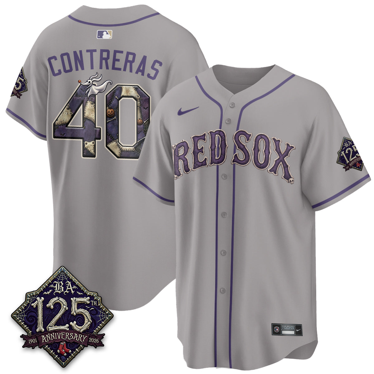 Boston Red Sox Nightmare Vapor Limited Jersey - Stitched